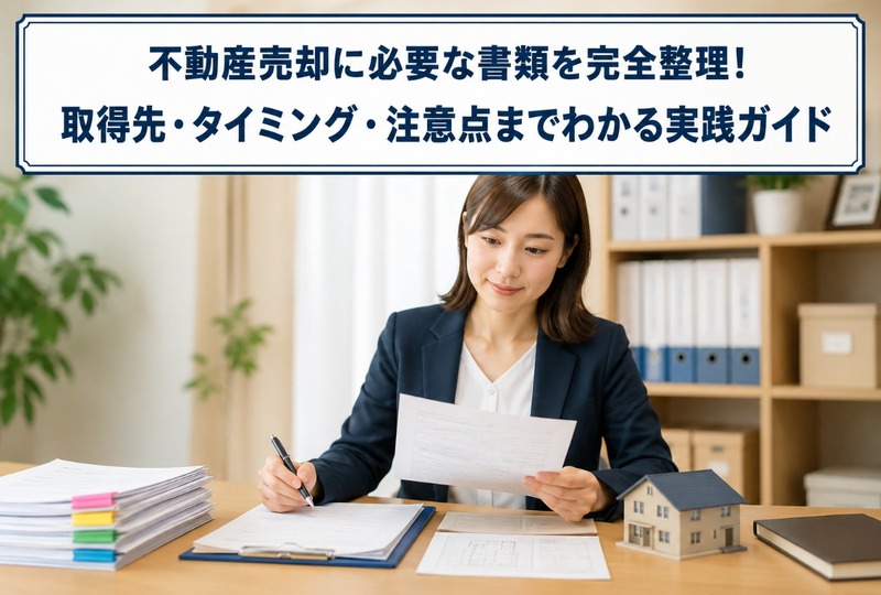 画像1155：不動産売却に必要な書類を完全整理！取得先・タイミング・注意点までわかる実践ガイド